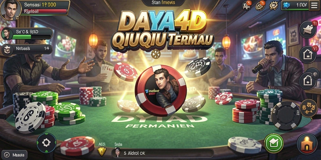Screenshot gameplay QiuQiu yang menarik dari DAYA4D.