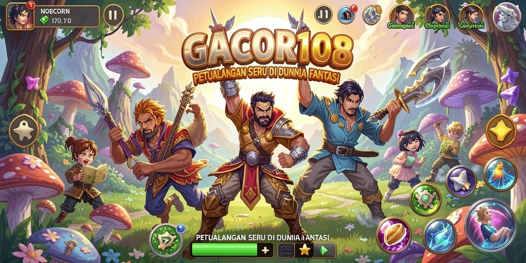 Screenshot dari gameplay petualangan GACOR108 yang menegangkan.