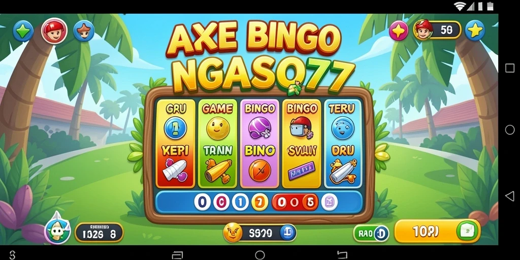 Tampilan gameplay bingo yang menarik dan seru di NGASO77.