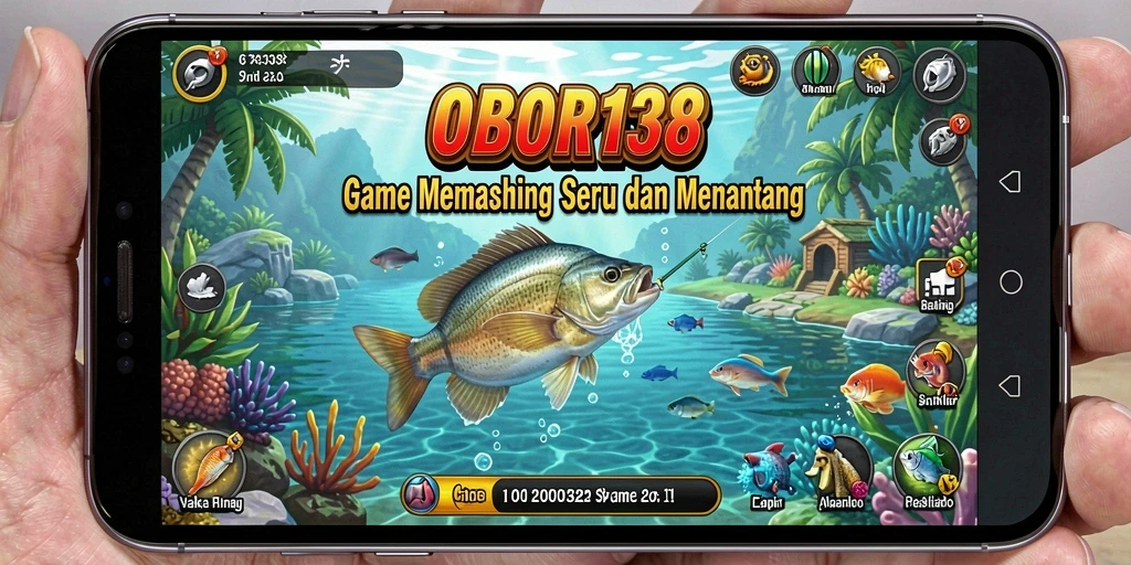 Gameplay seru OBOR138 dengan pengalaman memancing yang mendebarkan.