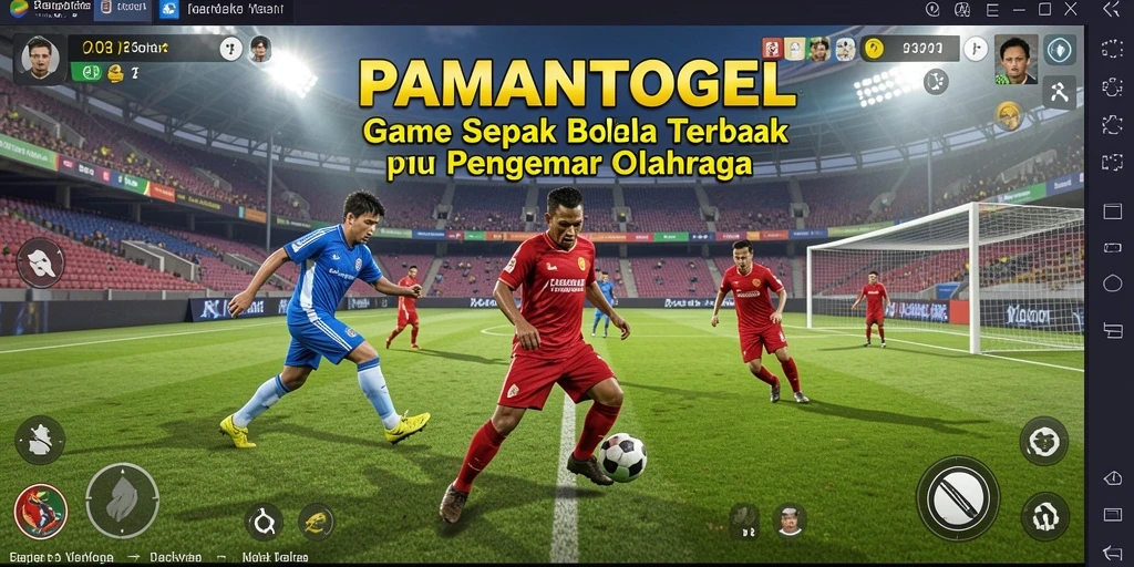 Tampilan gameplay PAMANTOGEL yang mendebarkan dan seru.