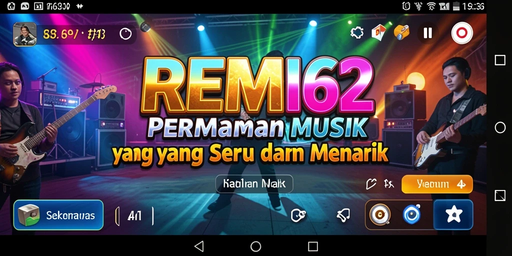 Tampilan gameplay REMI62 yang dinamis dan menarik.