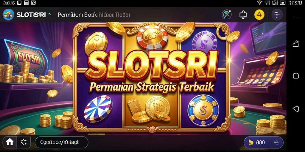 Tampilan permainan SLOTSRI yang menegangkan dan strategis.