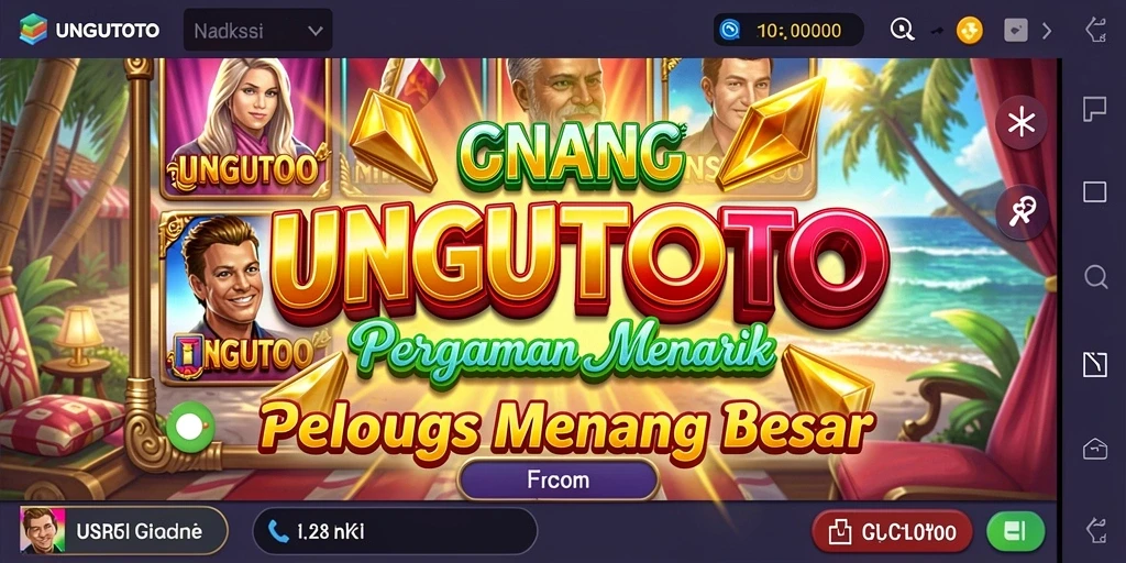 Tampilan gameplay Slot menarik di UNGUTOTO.