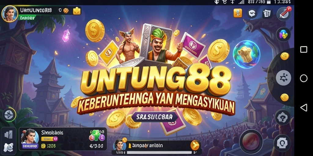 Tampilan gameplay UNTUNG88 yang seru dan mendebarkan.